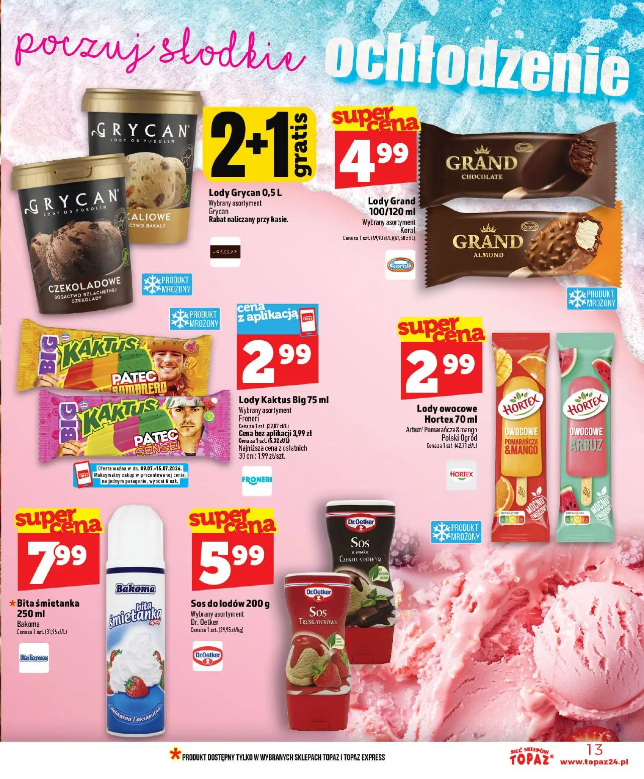 gazetka promocyjna Topaz Ceny małe - Strona 13