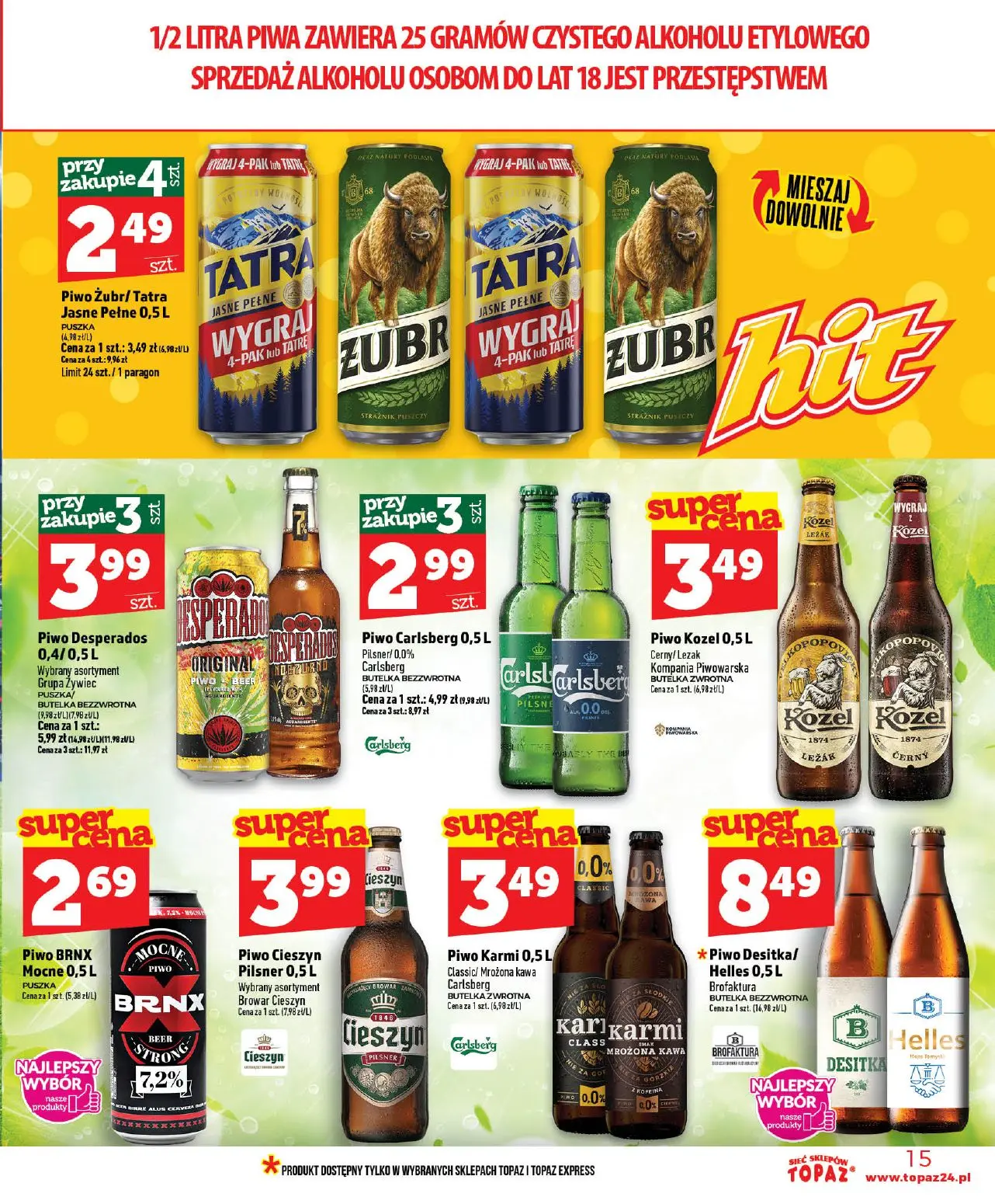 gazetka promocyjna Topaz Ceny małe - Strona 15