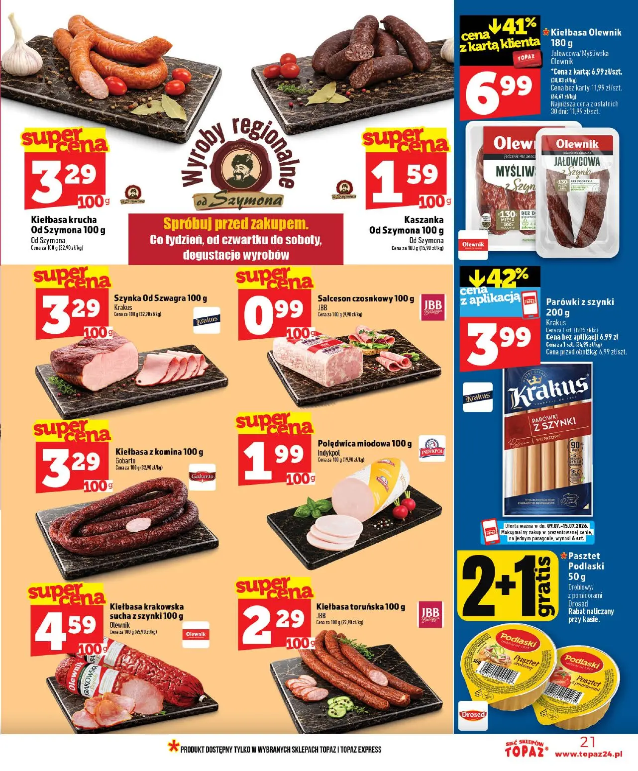 gazetka promocyjna Topaz Ceny małe - Strona 21