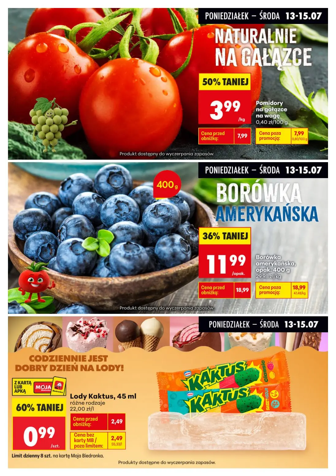 gazetka promocyjna Biedronka Biedronkowe oszczędności - Strona 3