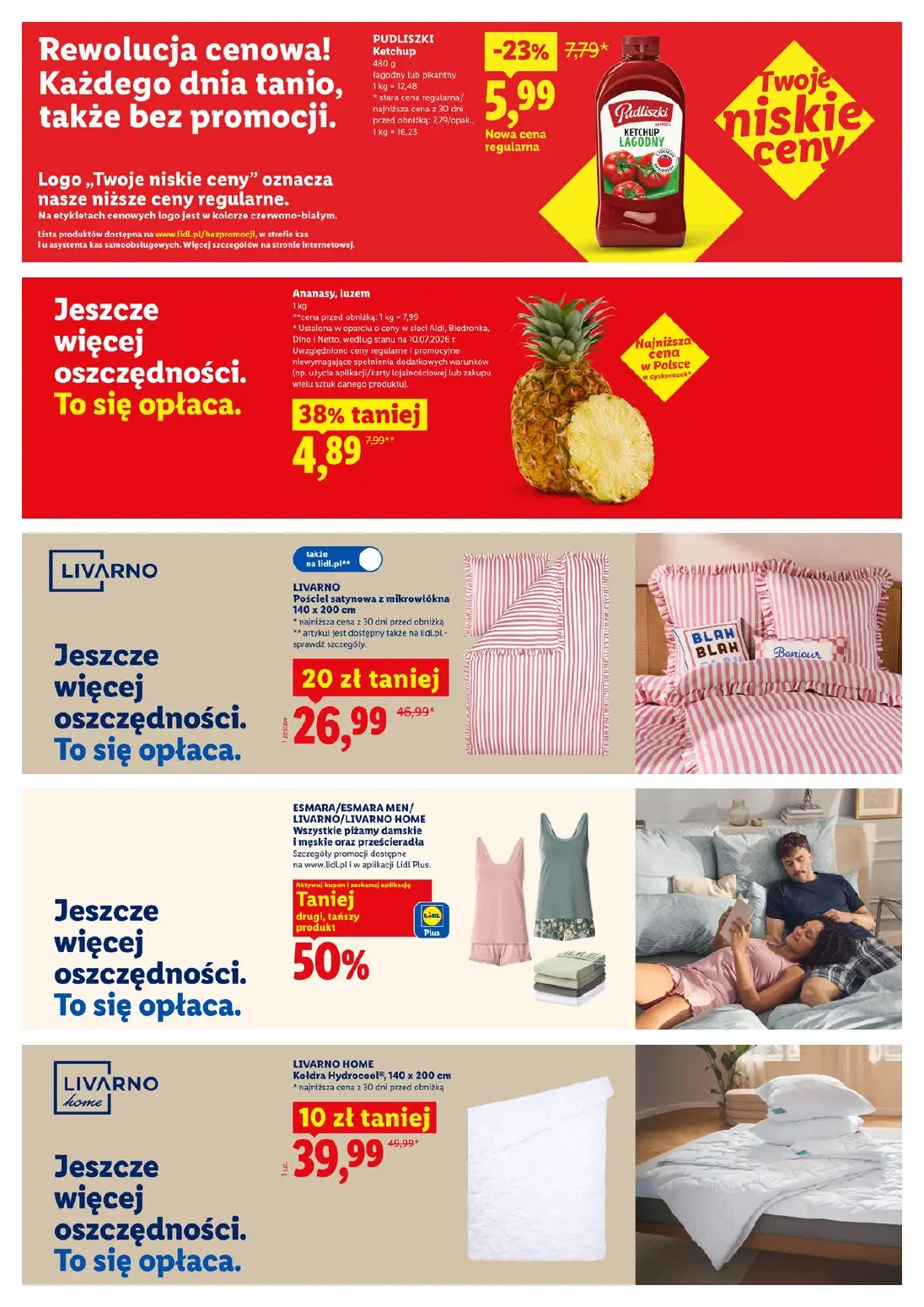 gazetka promocyjna LIDL Lidl plus. Skanujesz - To się opłaca - Strona 22