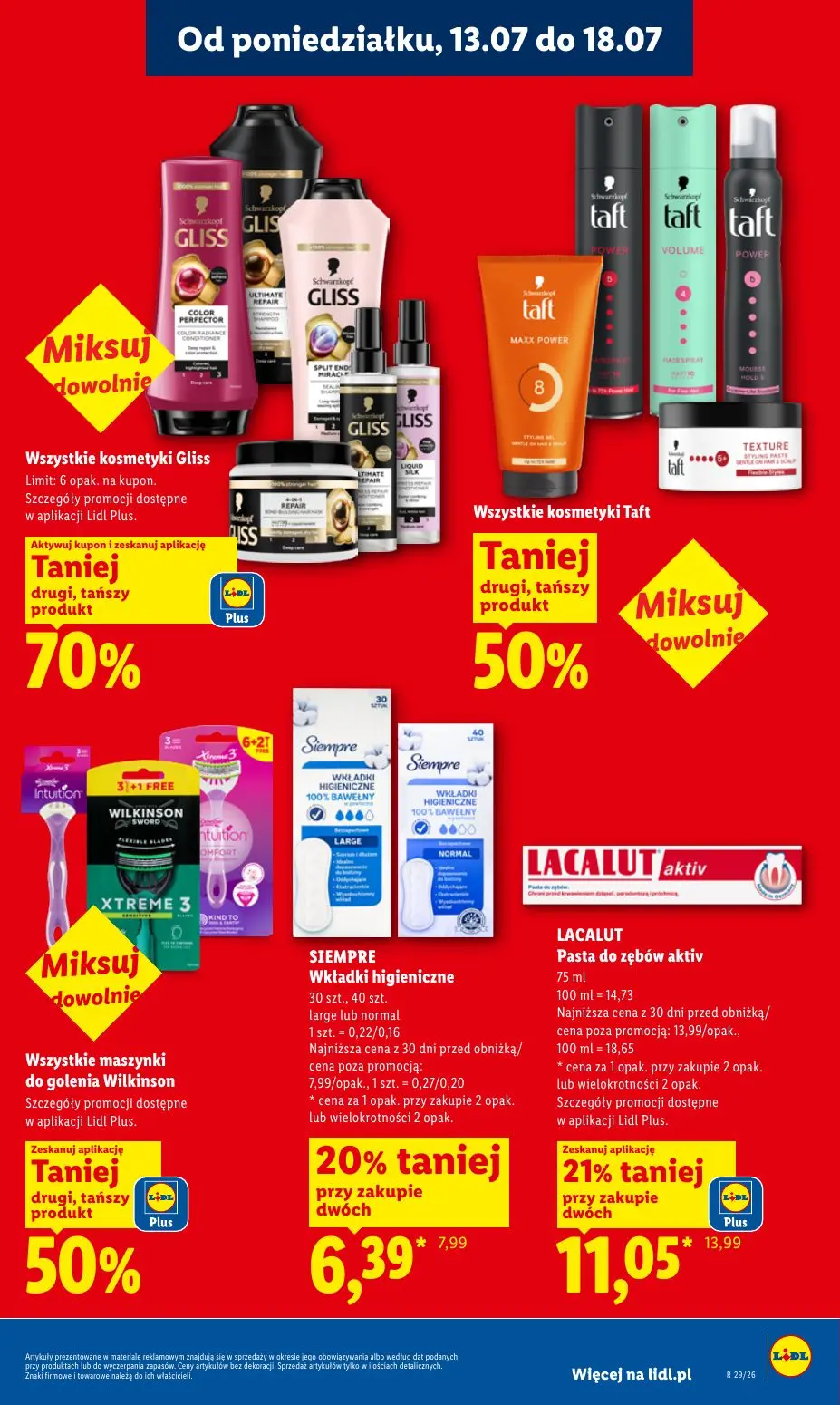 gazetka promocyjna LIDL Od poniedziałku - Strona 63