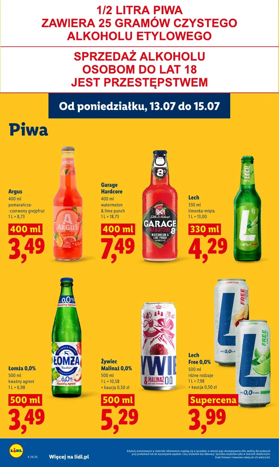 gazetka promocyjna LIDL Od poniedziałku - Strona 82