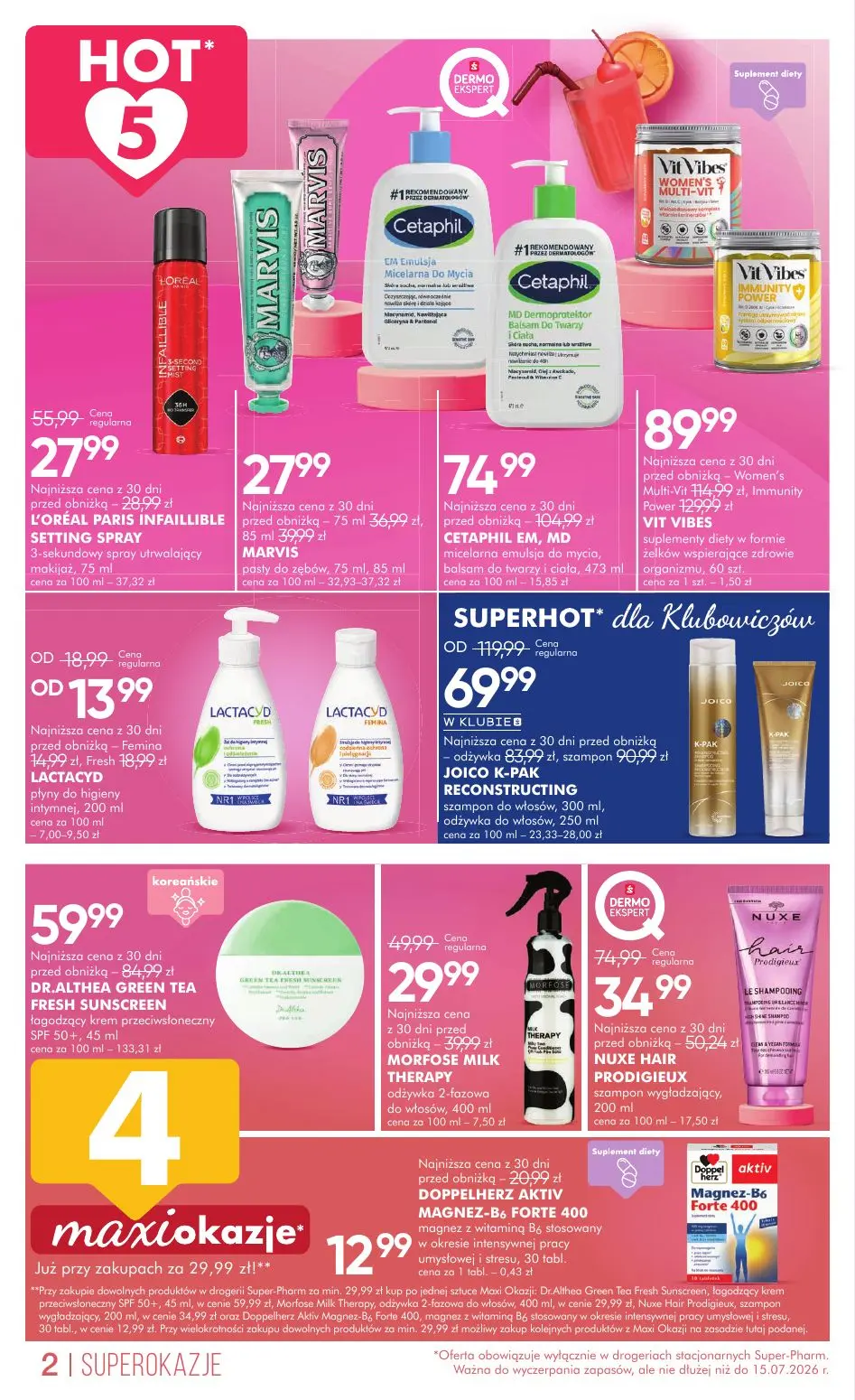 gazetka promocyjna SUPER-PHARM SALE - Strona 2