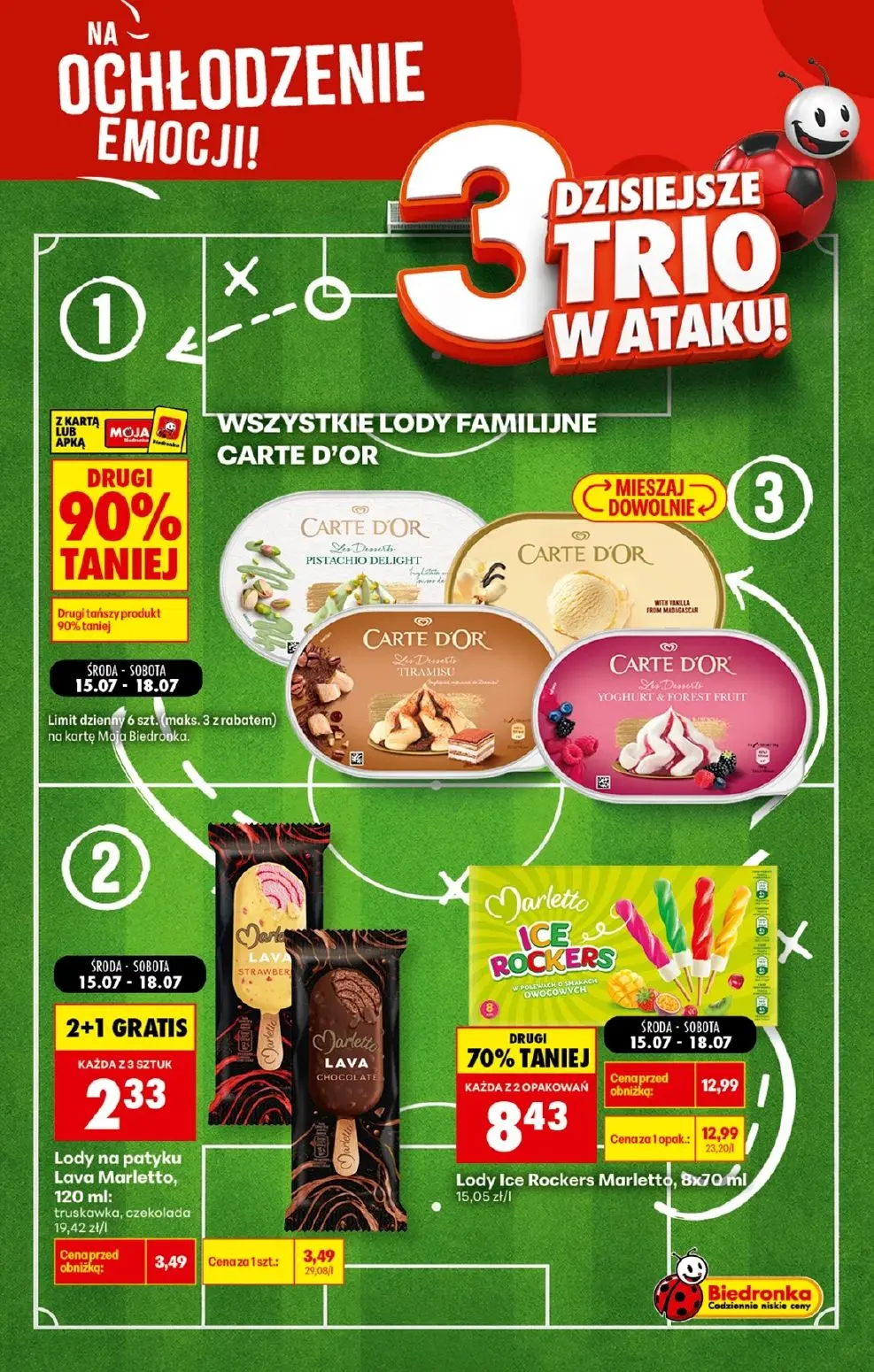 gazetka promocyjna Biedronka Na środowe kibicowanie - Strona 3
