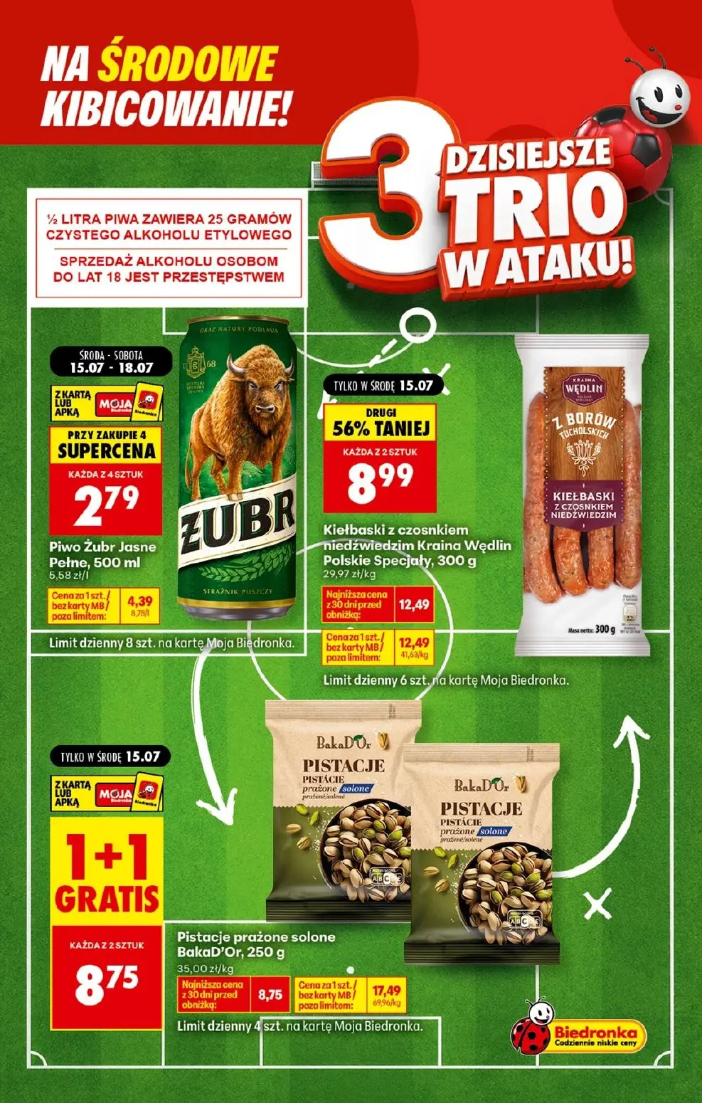 gazetka promocyjna Biedronka Na środowe kibicowanie - Strona 4