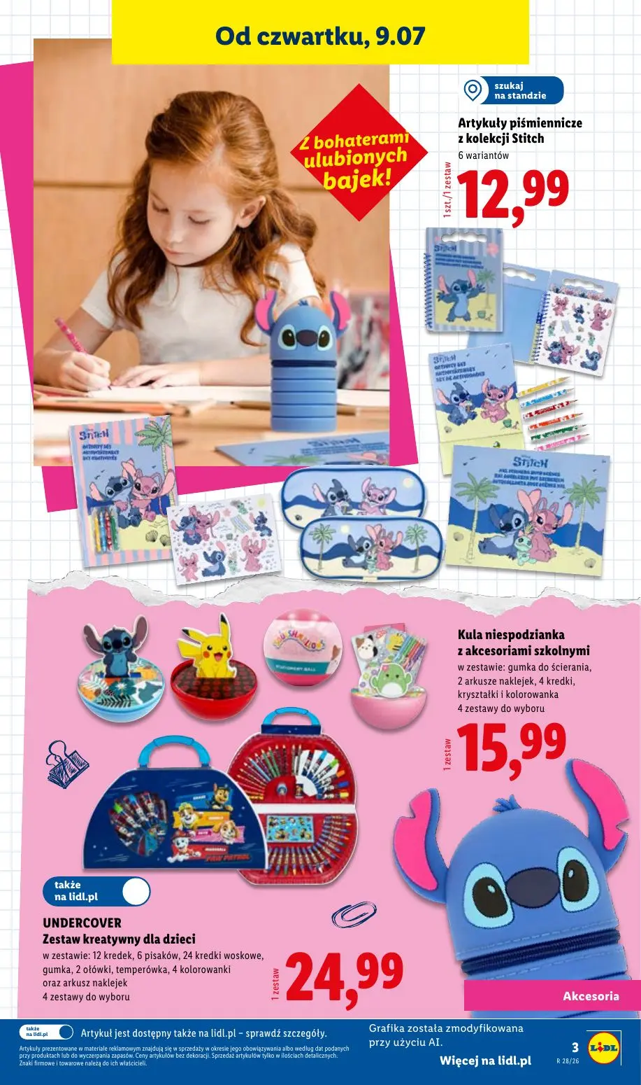 gazetka promocyjna LIDL Kompletna wyprawka - Strona 3