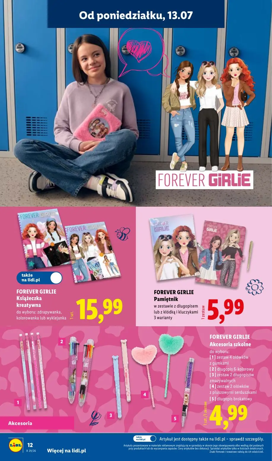 gazetka promocyjna LIDL Kompletna wyprawka - Strona 12