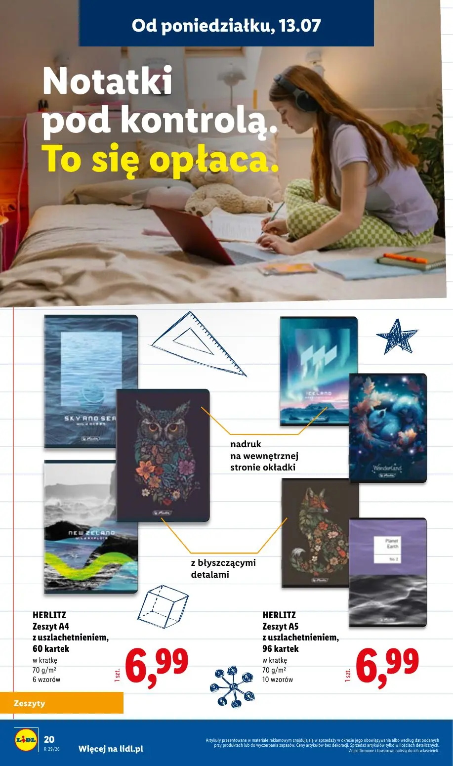 gazetka promocyjna LIDL Kompletna wyprawka - Strona 20