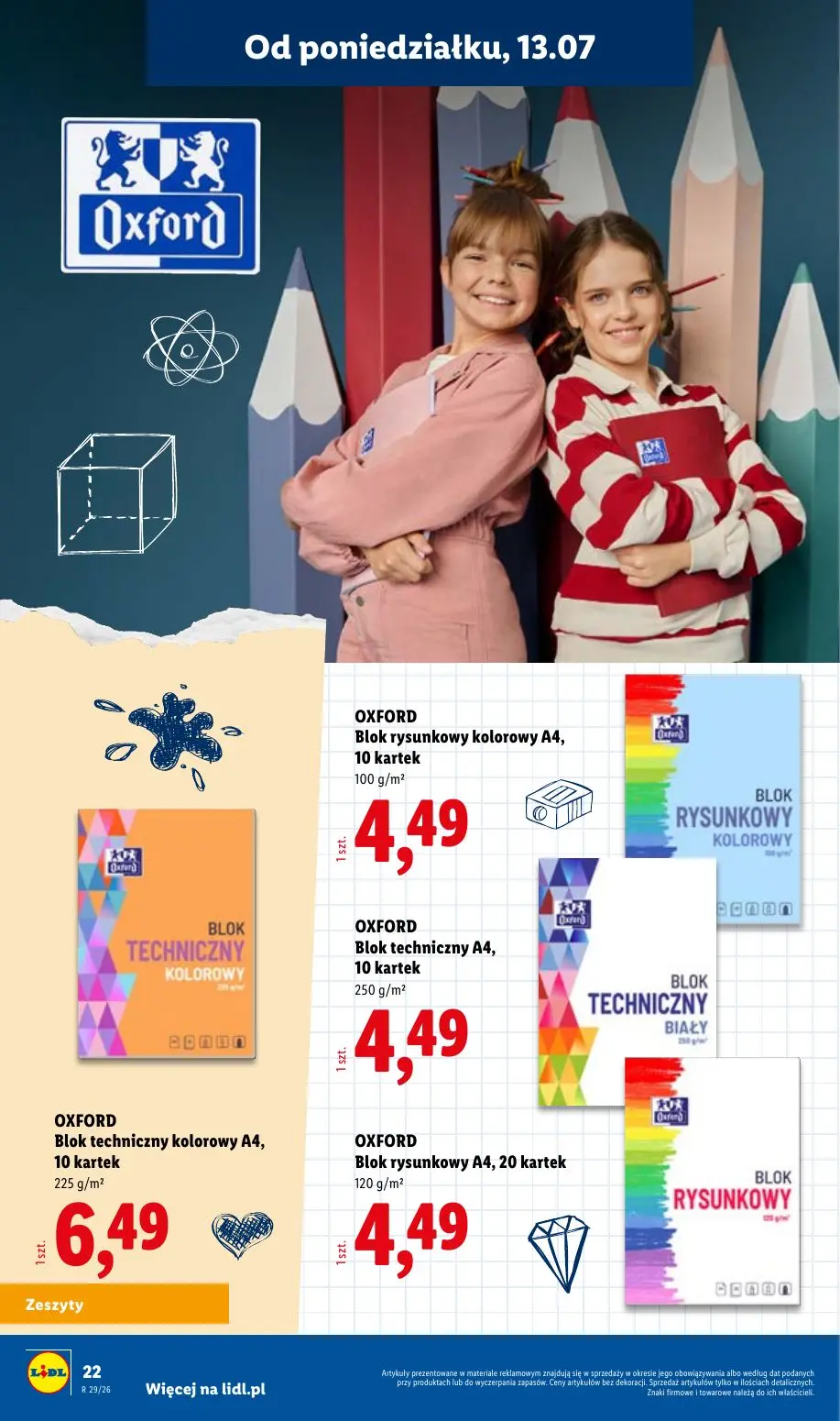 gazetka promocyjna LIDL Kompletna wyprawka - Strona 22