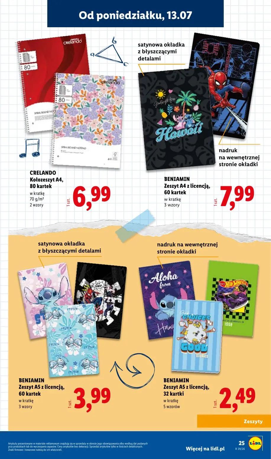 gazetka promocyjna LIDL Kompletna wyprawka - Strona 25