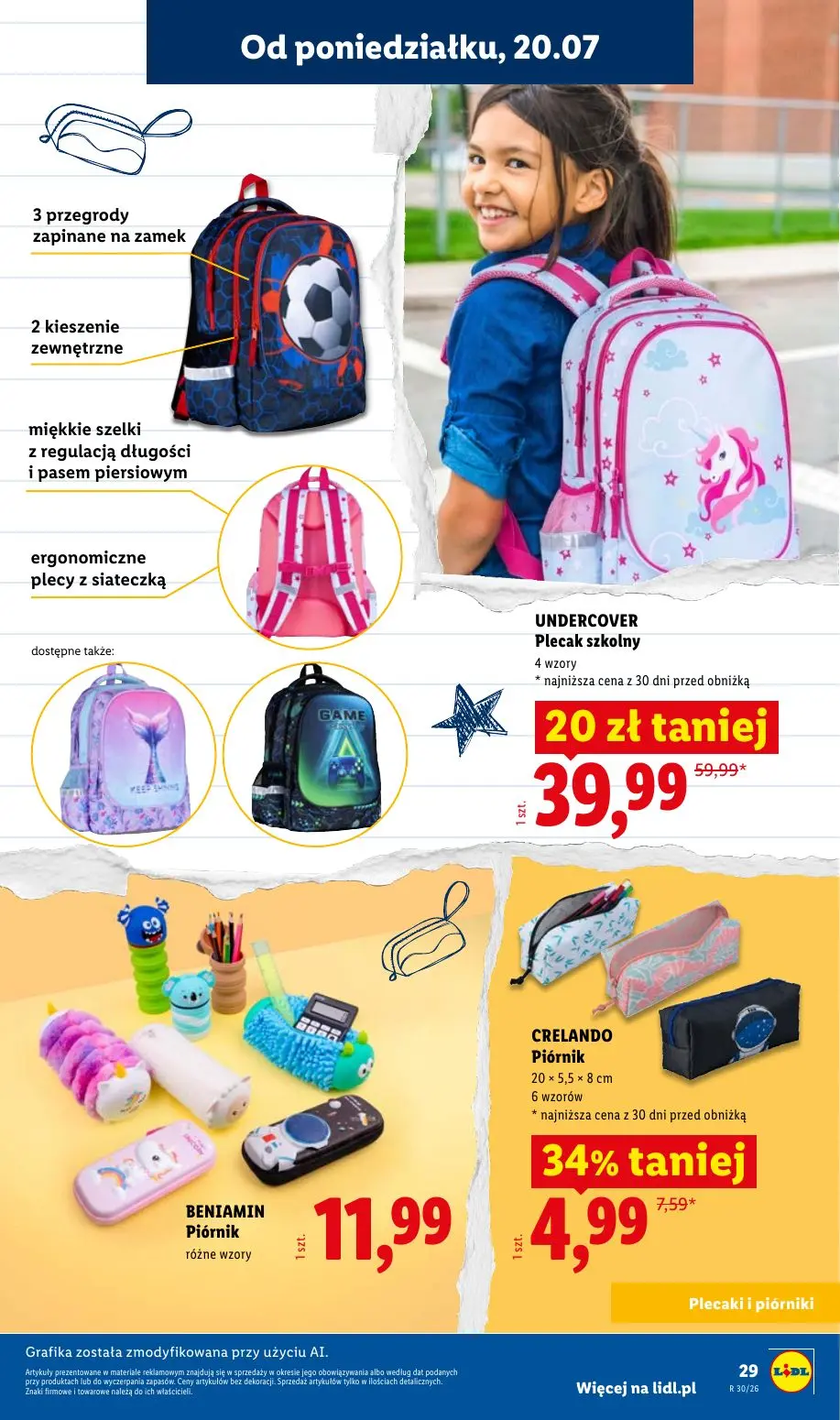 gazetka promocyjna LIDL Kompletna wyprawka - Strona 29