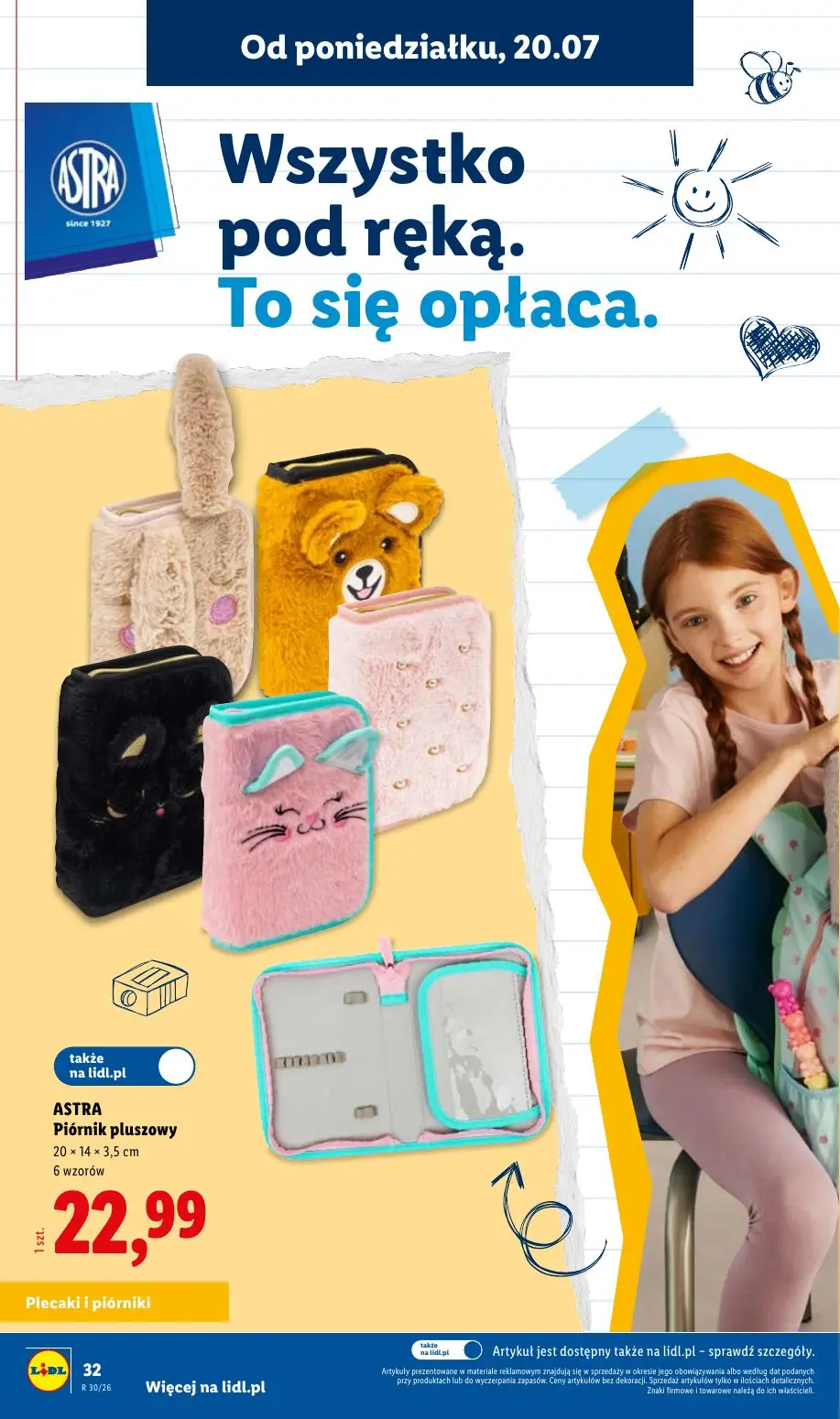 gazetka promocyjna LIDL Kompletna wyprawka - Strona 32