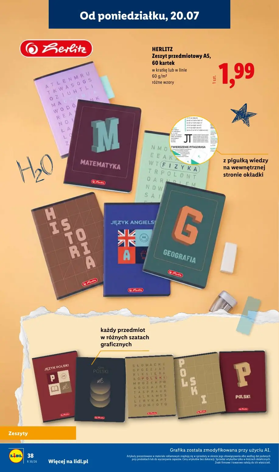 gazetka promocyjna LIDL Kompletna wyprawka - Strona 38
