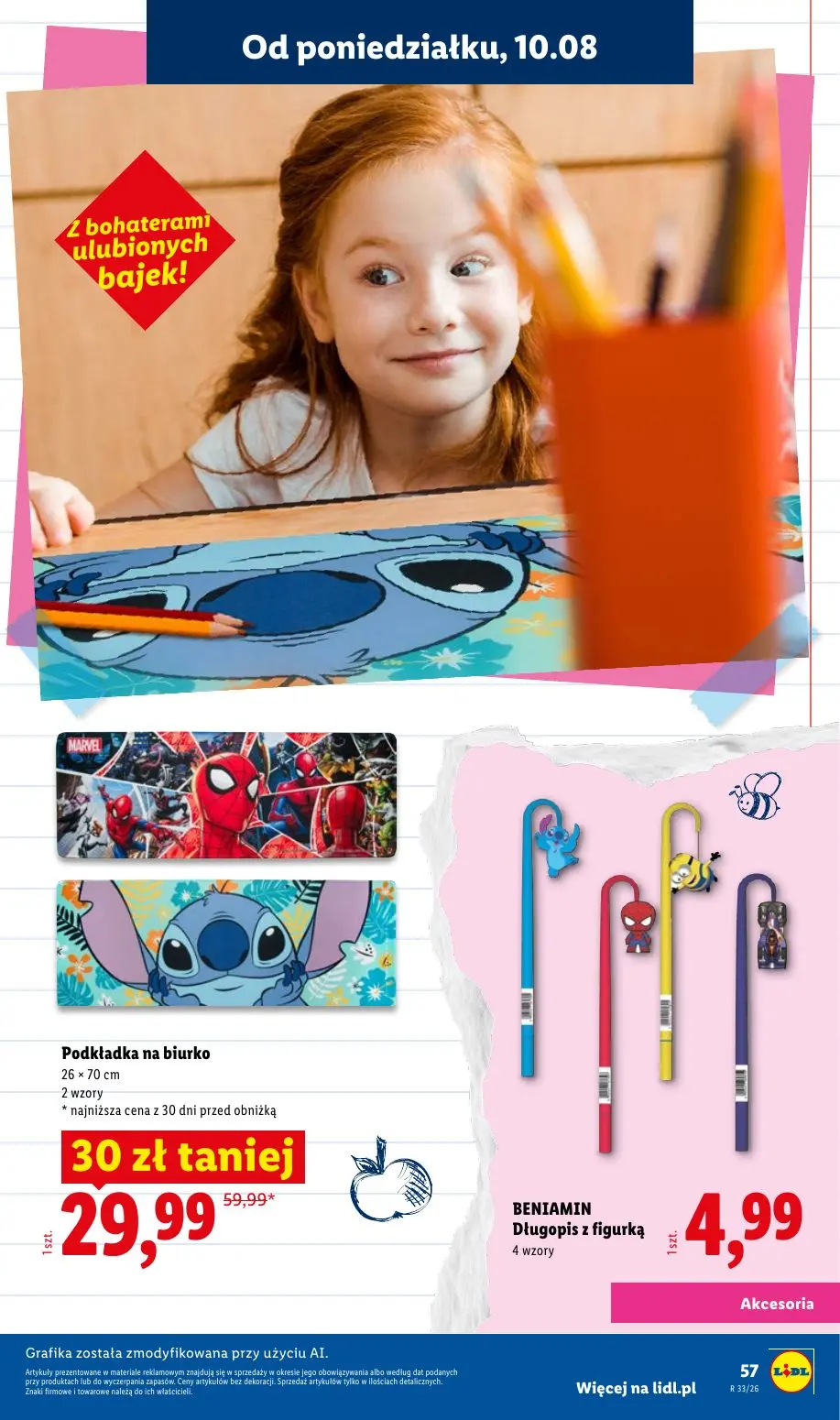 gazetka promocyjna LIDL Kompletna wyprawka - Strona 57