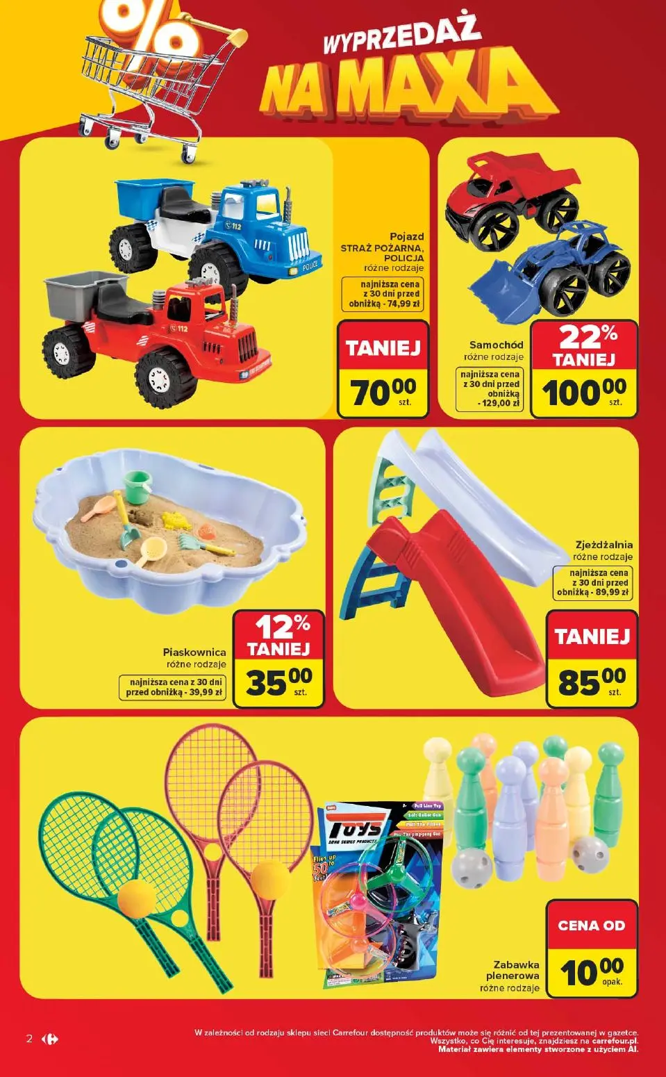 gazetka promocyjna Carrefour Wyprzedaż na maxa - Strona 2