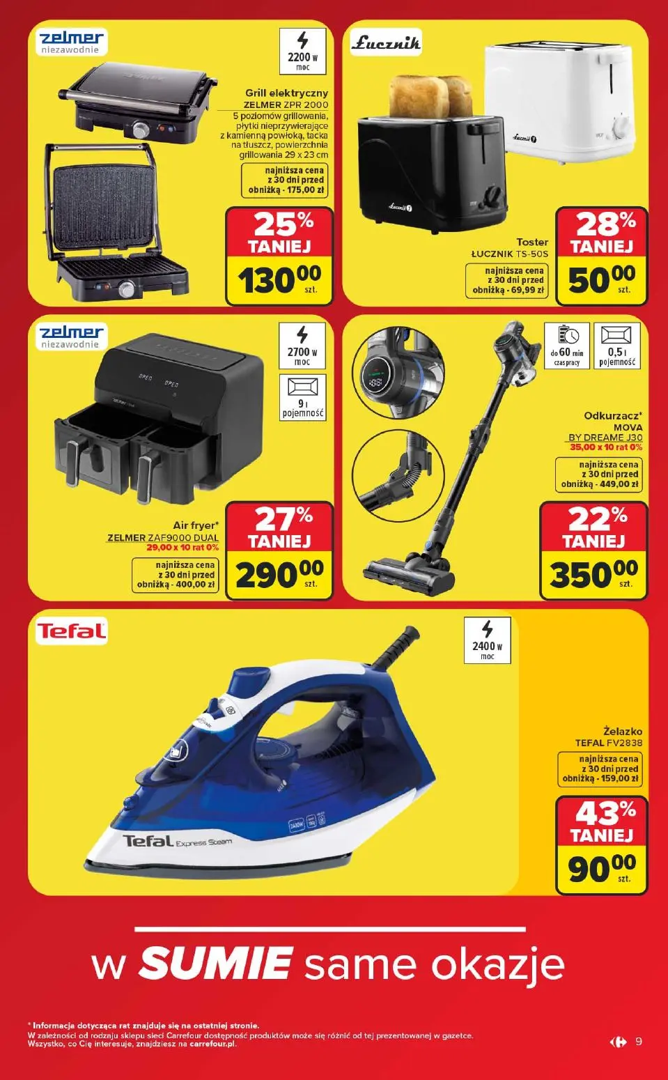 gazetka promocyjna Carrefour Wyprzedaż na maxa - Strona 9