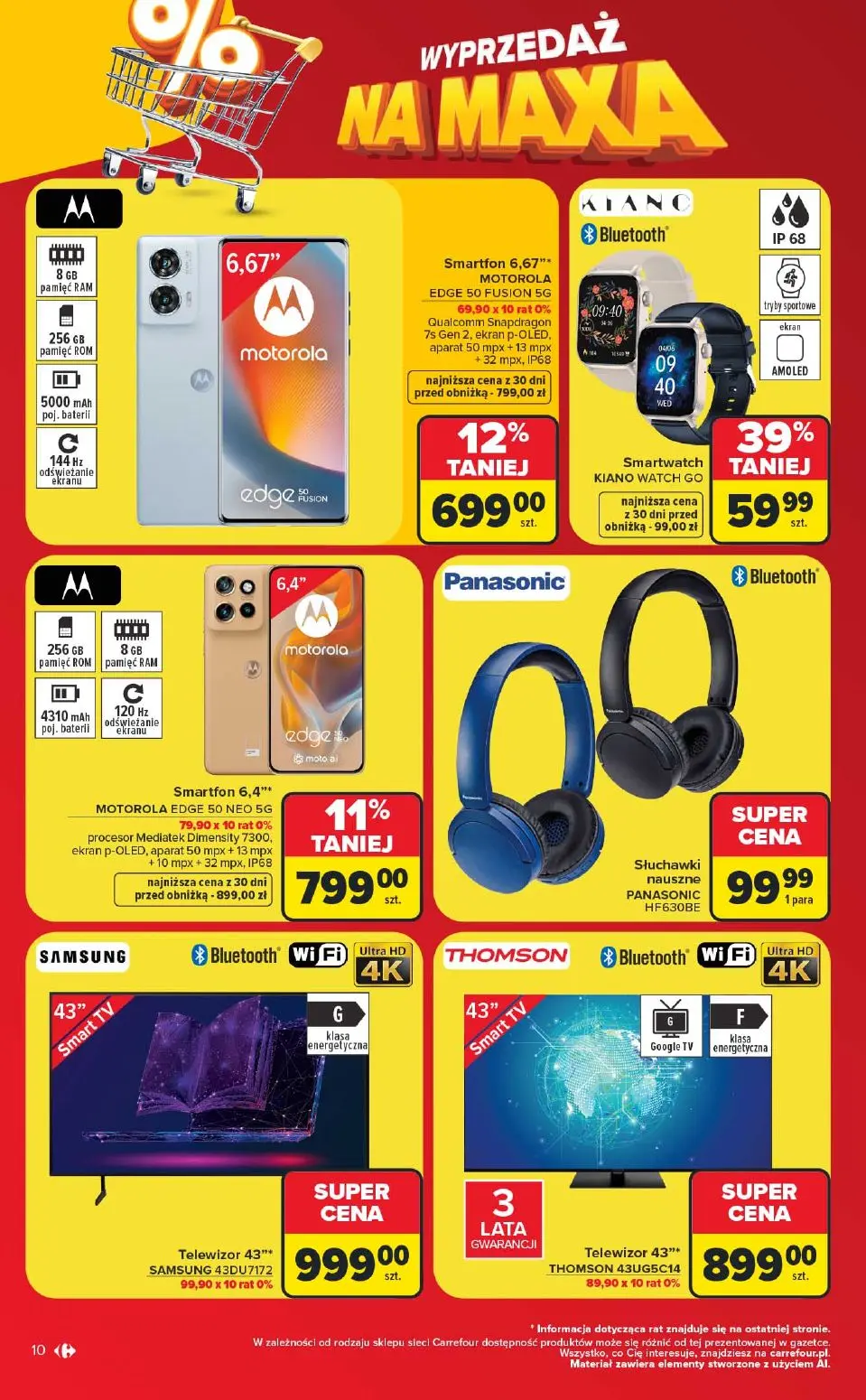 gazetka promocyjna Carrefour Wyprzedaż na maxa - Strona 10