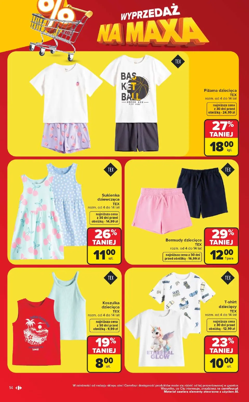 gazetka promocyjna Carrefour Wyprzedaż na maxa - Strona 14