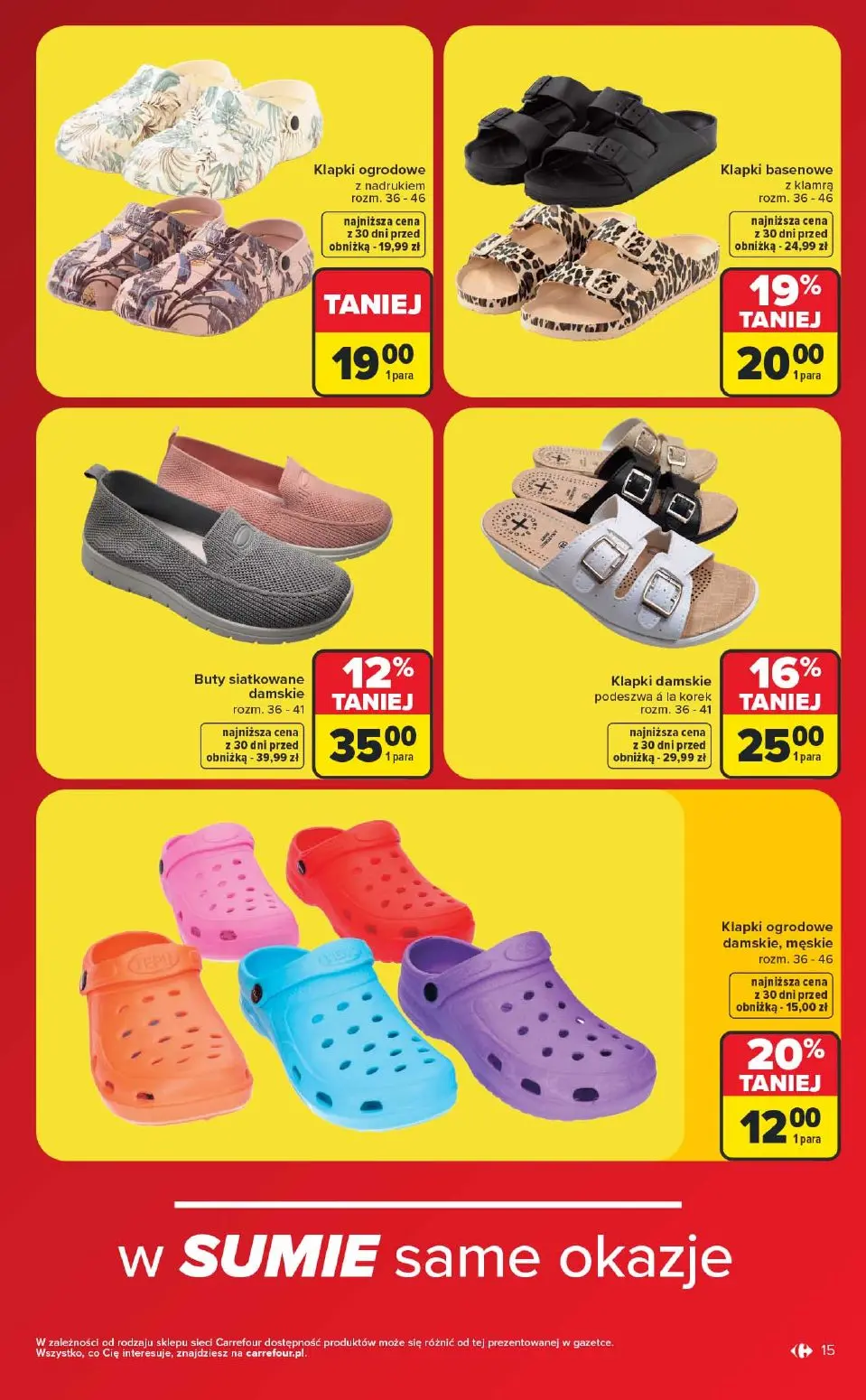 gazetka promocyjna Carrefour Wyprzedaż na maxa - Strona 15