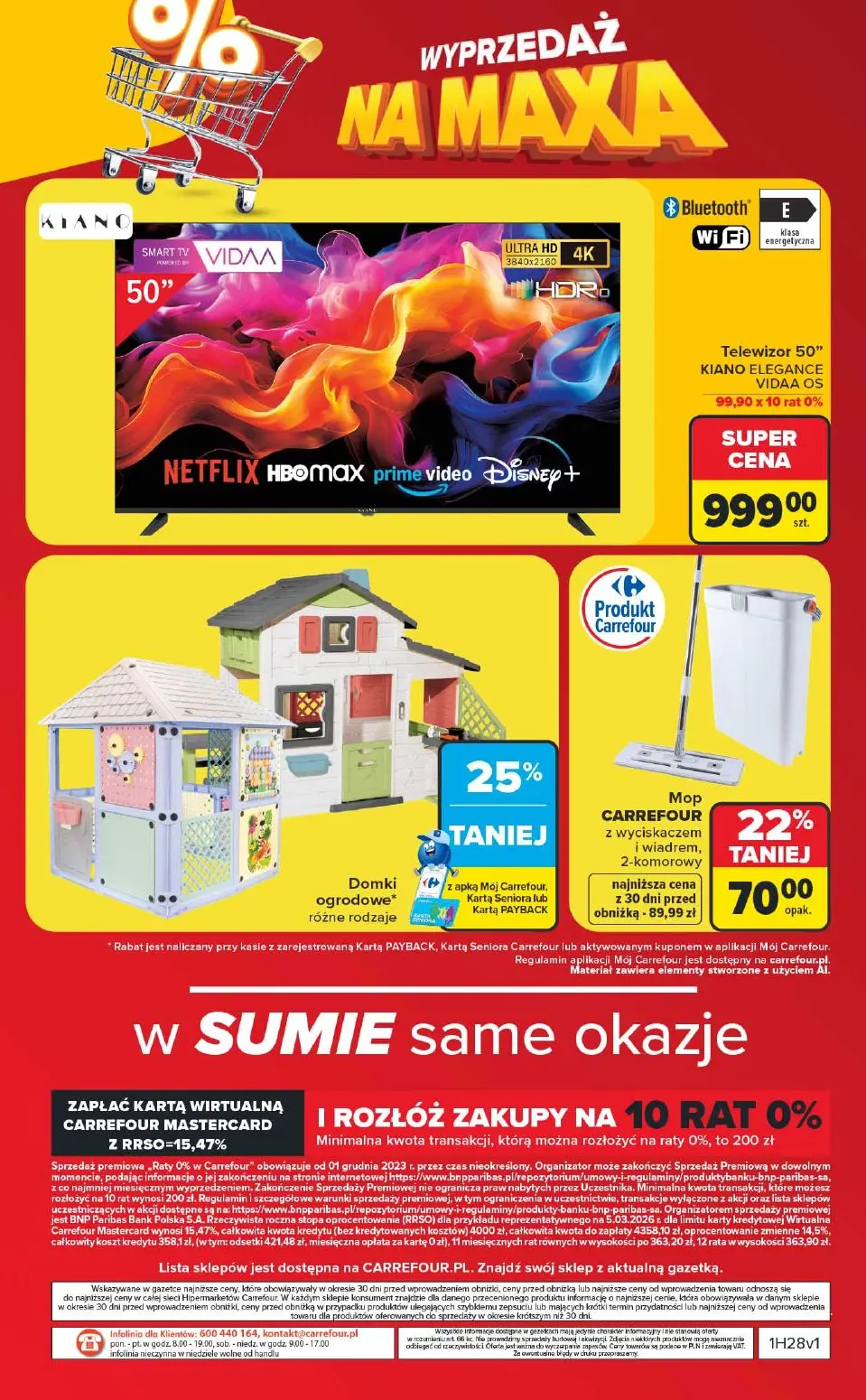 gazetka promocyjna Carrefour Wyprzedaż na maxa - Strona 16