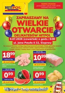 Gazetka promocyjna Hitpol, ważna od 2026-07-09 do 2026-07-18.
