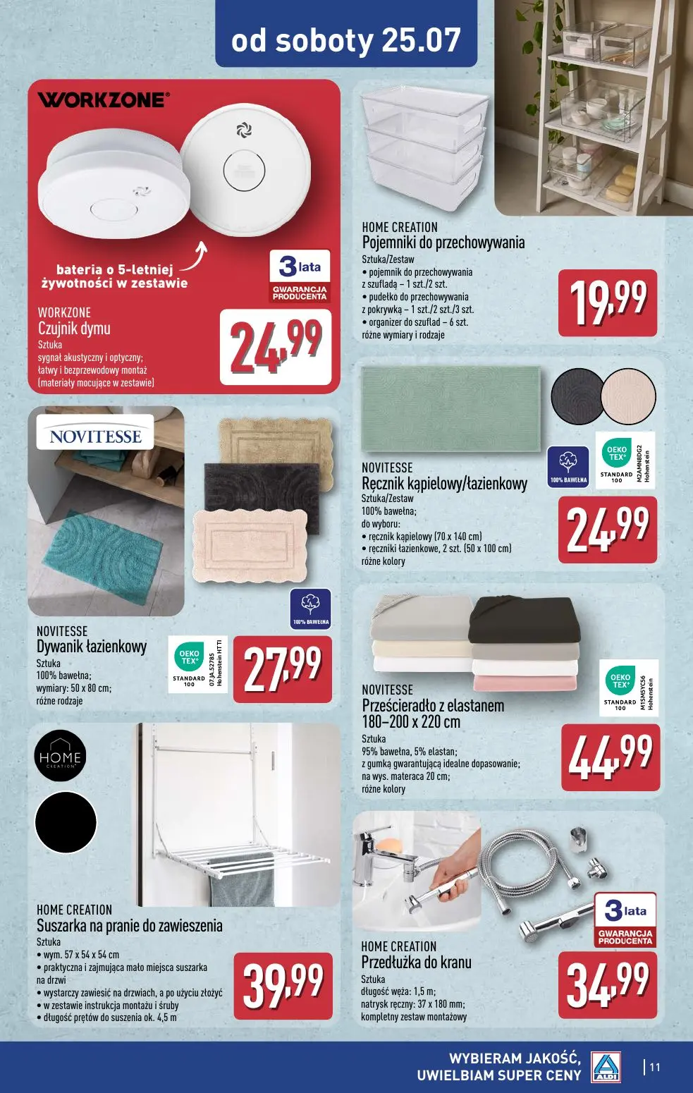 gazetka promocyjna ALDI Oferta od 22.07 - Strona 11