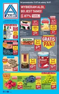 Gazetka promocyjna ALDI, ważna od 2026-07-13 do 2026-07-18.