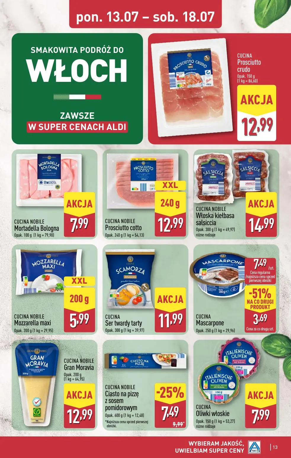 gazetka promocyjna ALDI Wybieram ALDI - Strona 13