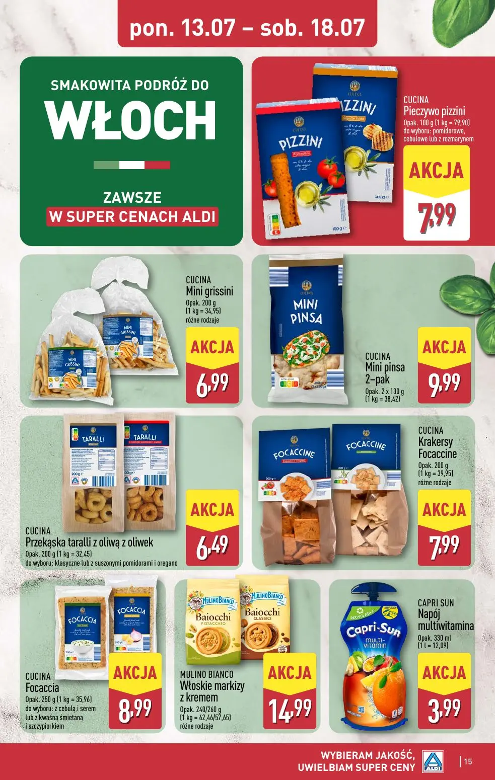 gazetka promocyjna ALDI Wybieram ALDI - Strona 15