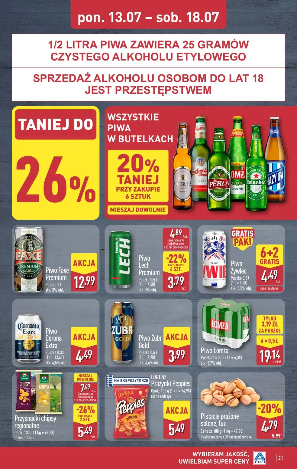 gazetka promocyjna ALDI Wybieram ALDI - Strona 21