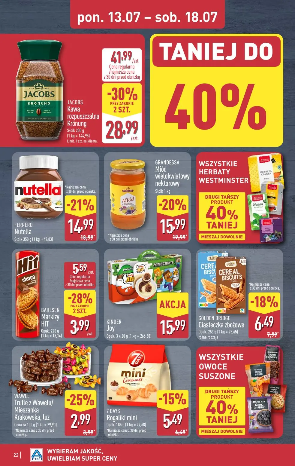 gazetka promocyjna ALDI Wybieram ALDI - Strona 22