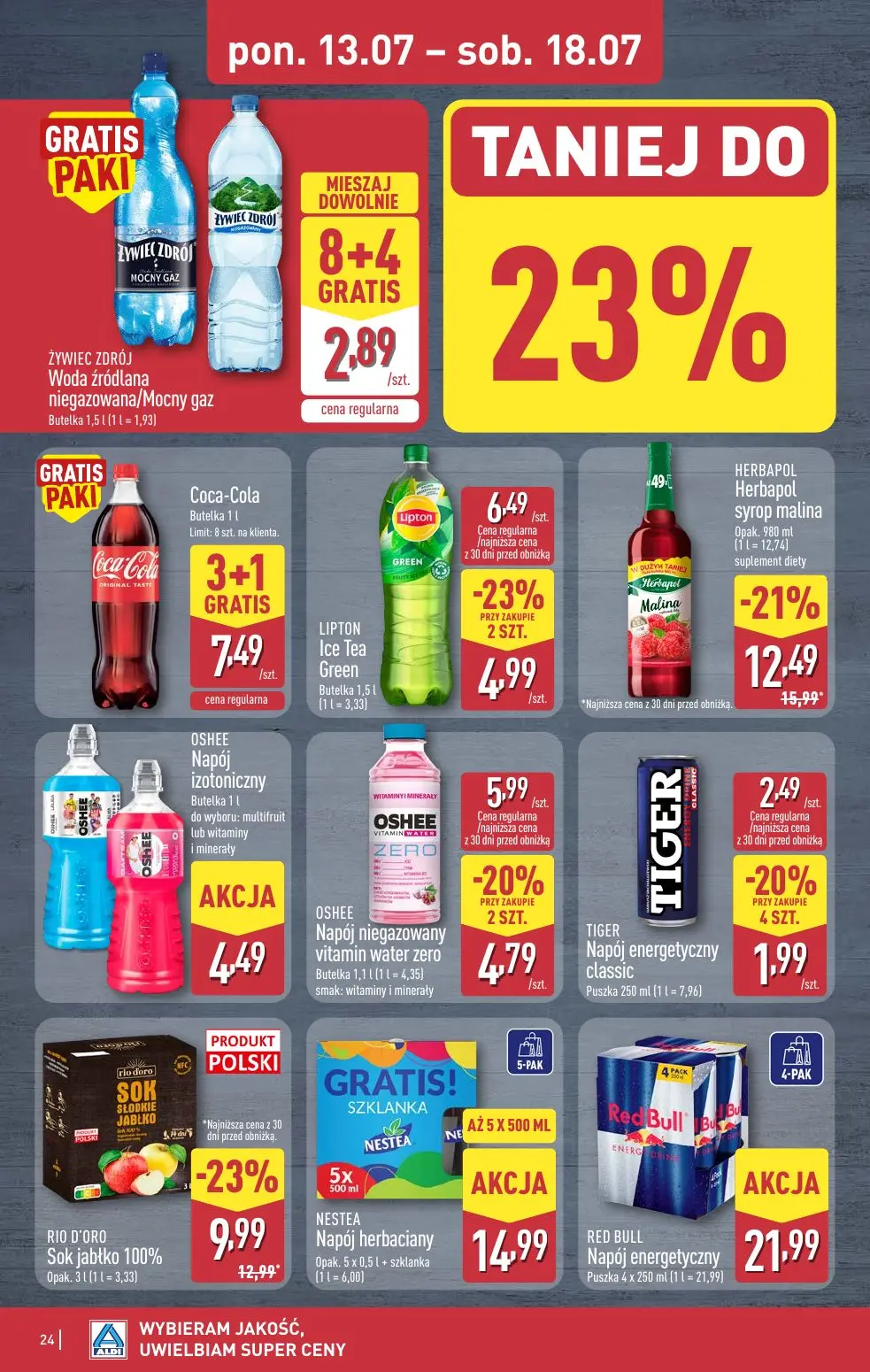 gazetka promocyjna ALDI Wybieram ALDI - Strona 24