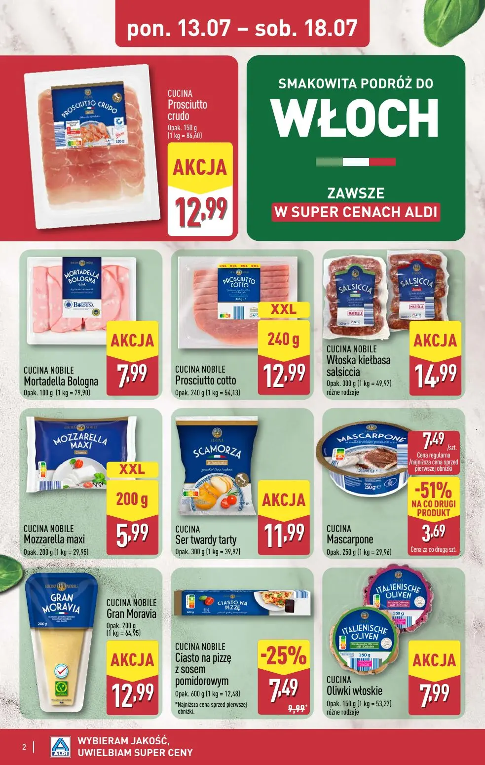 gazetka promocyjna ALDI Smakowita podróż do Włoch - Strona 2
