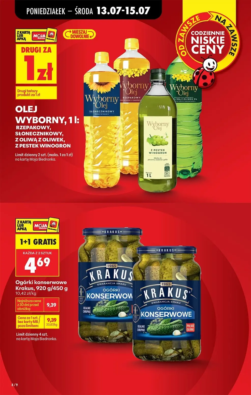gazetka promocyjna Biedronka Lada tradycyjna. Od poniedziałku - Strona 8