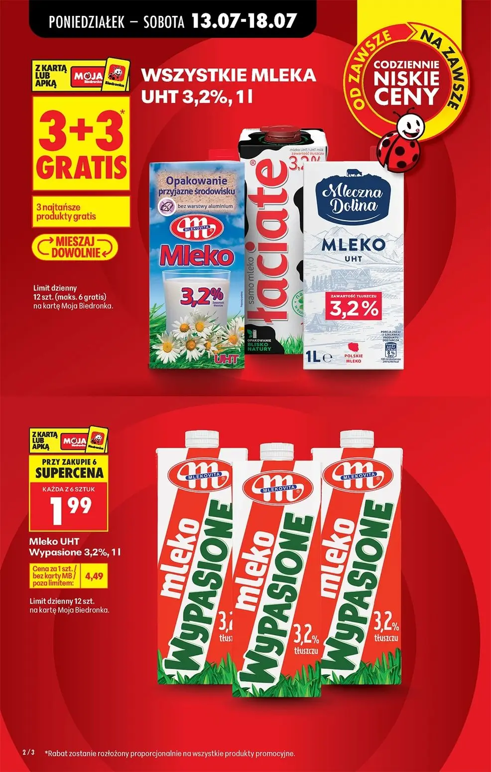 gazetka promocyjna Biedronka Od poniedziałku - Strona 2