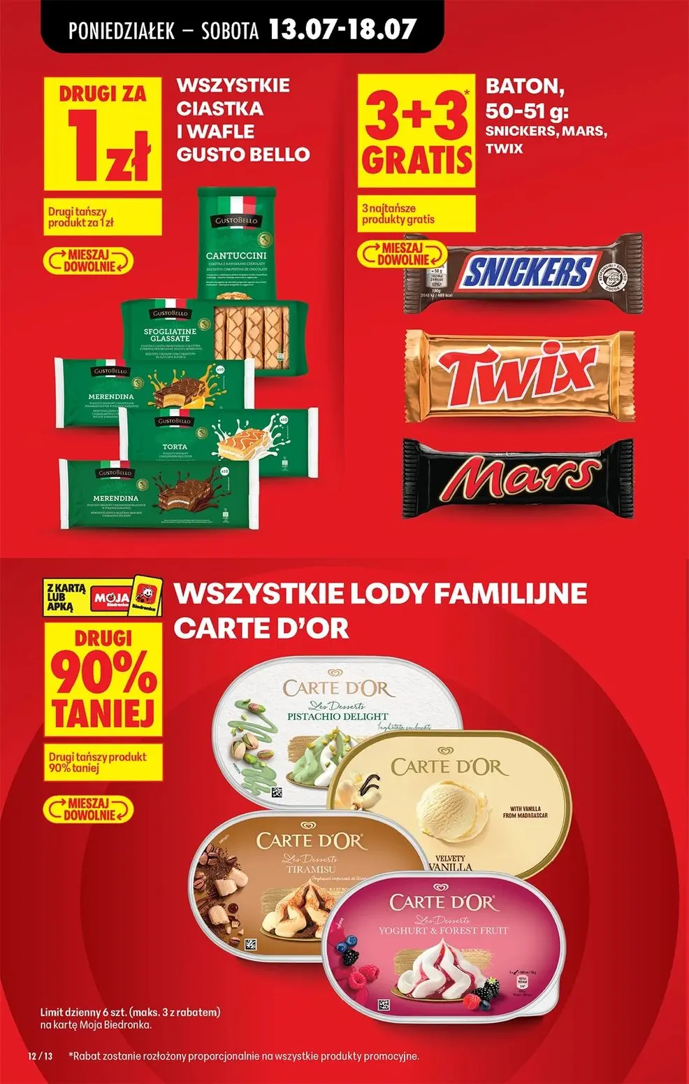gazetka promocyjna Biedronka Od poniedziałku - Strona 12