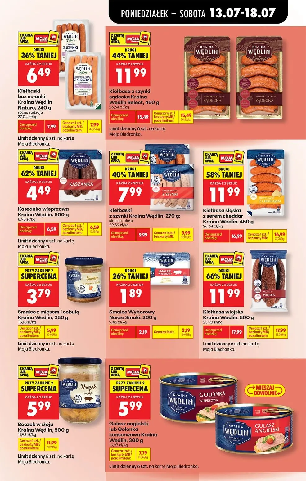 gazetka promocyjna Biedronka Od poniedziałku - Strona 51