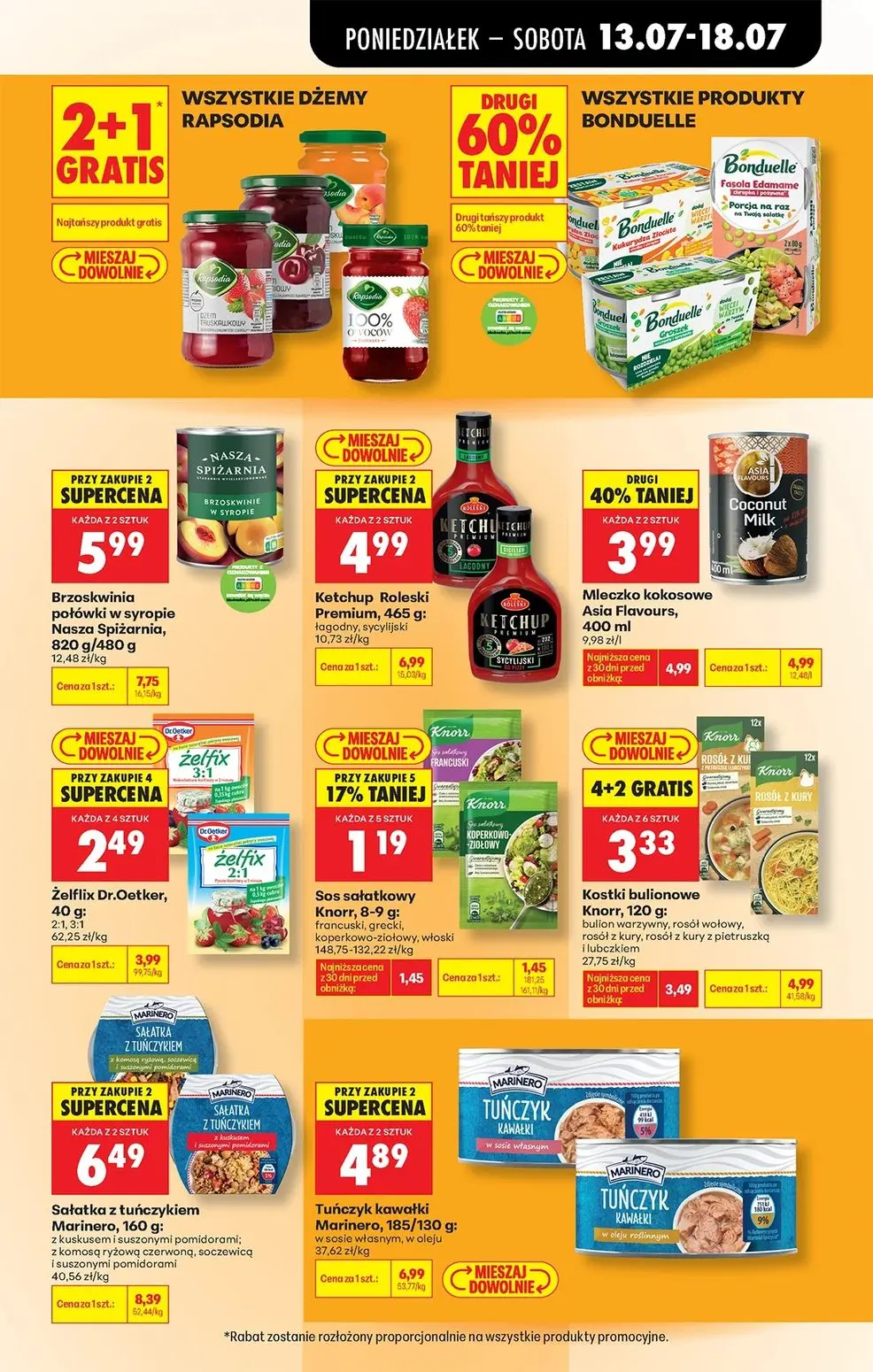 gazetka promocyjna Biedronka Od poniedziałku - Strona 61