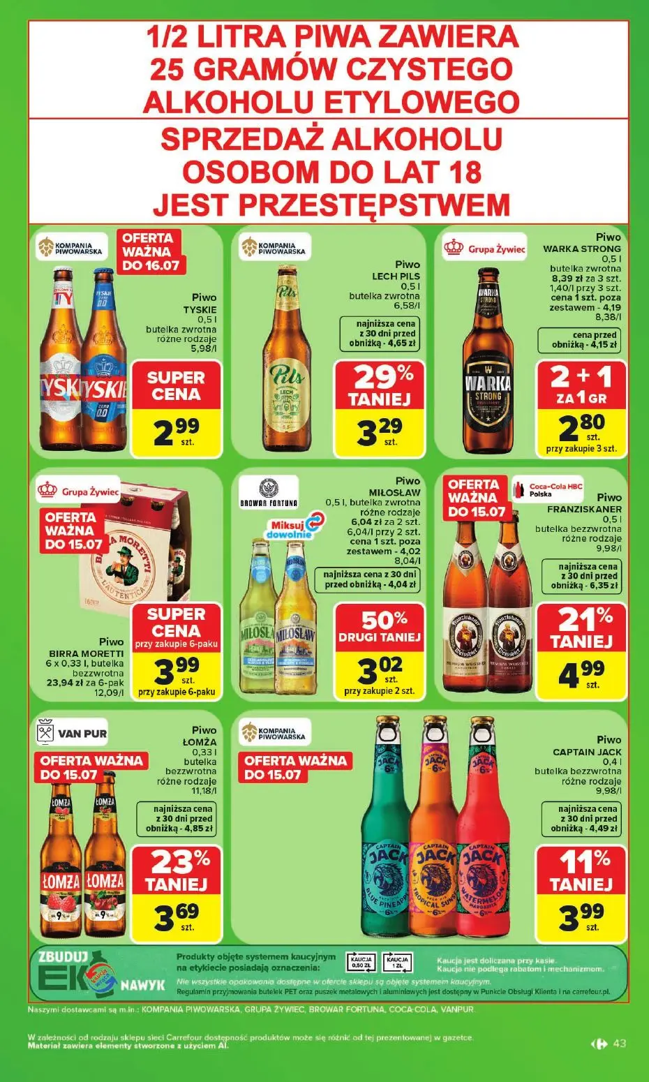 gazetka promocyjna Carrefour Market W sumie najlepszy - Strona 45
