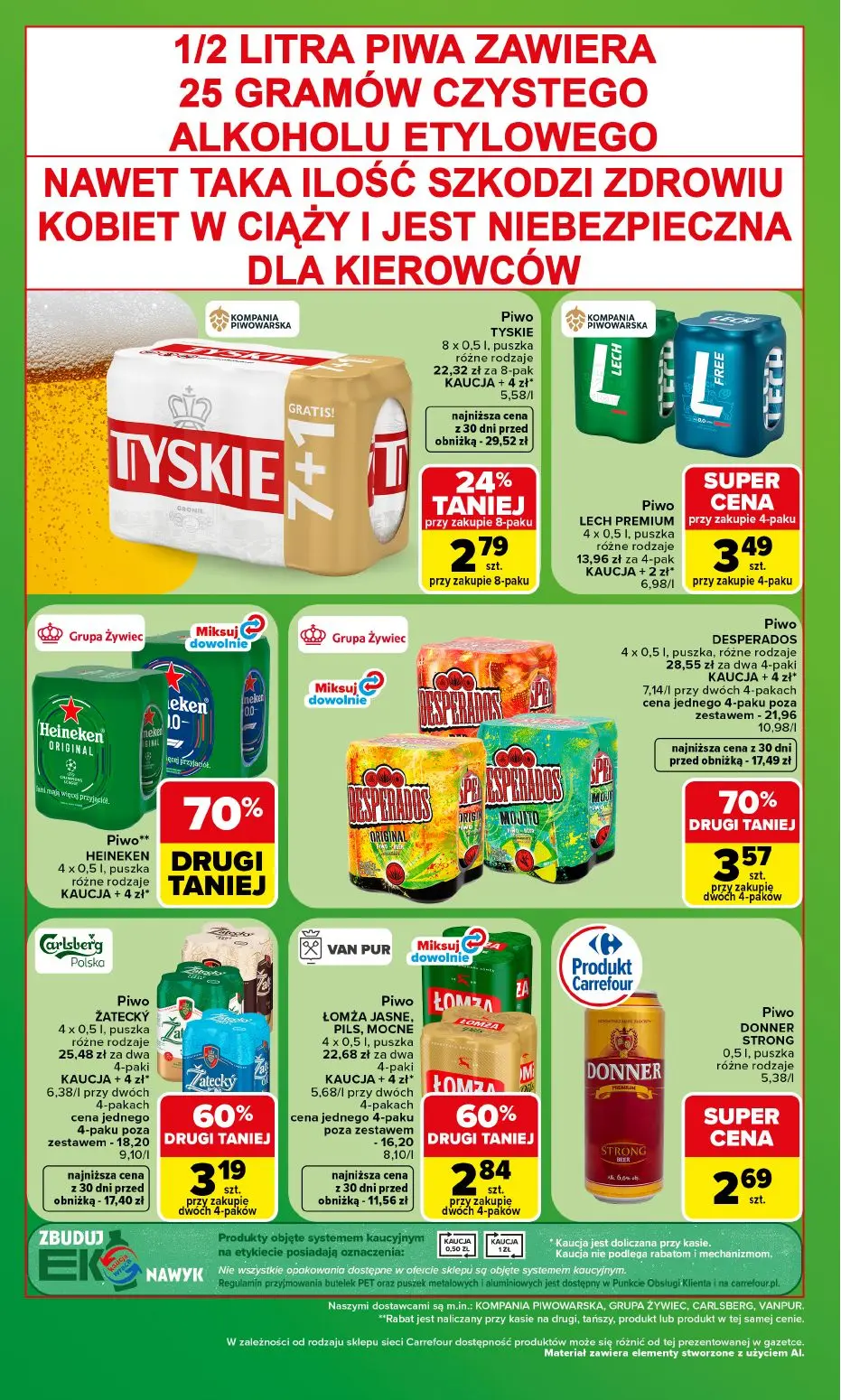 gazetka promocyjna Carrefour Market Zakupowa taktyka kibica - Strona 4