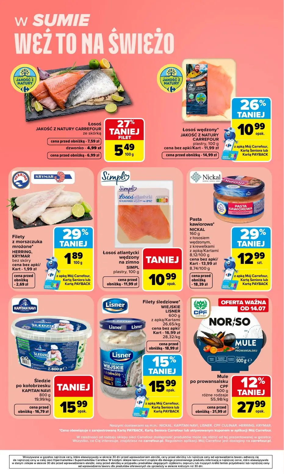 gazetka promocyjna Carrefour Market W sumie weź to na świeżo - Strona 8