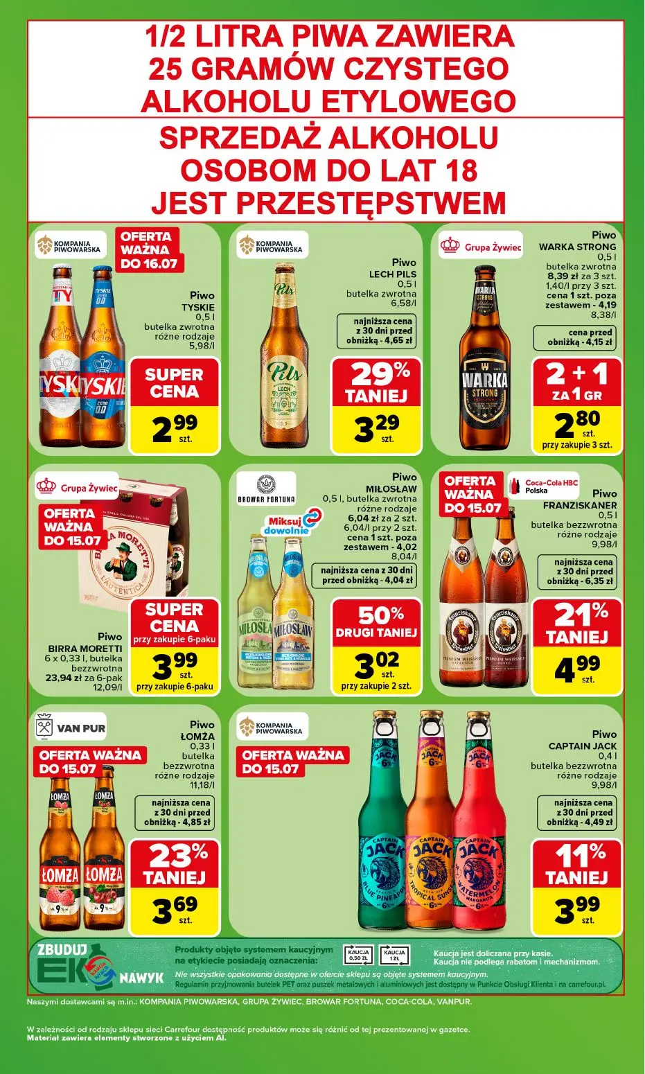 gazetka promocyjna Carrefour Zakupowa taktyka kibica - Strona 5