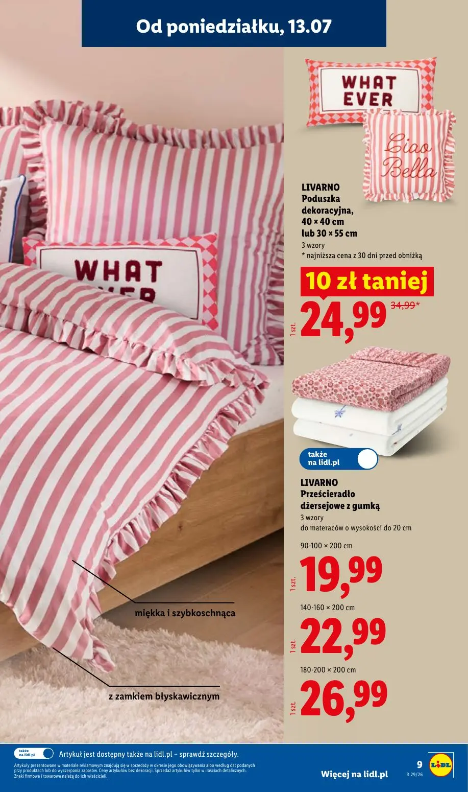 gazetka promocyjna LIDL Od poniedziałku - Strona 9