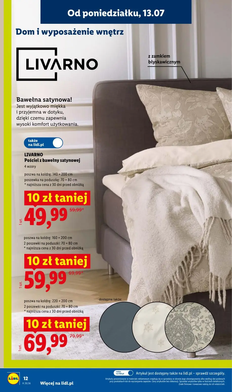 gazetka promocyjna LIDL Od poniedziałku - Strona 12