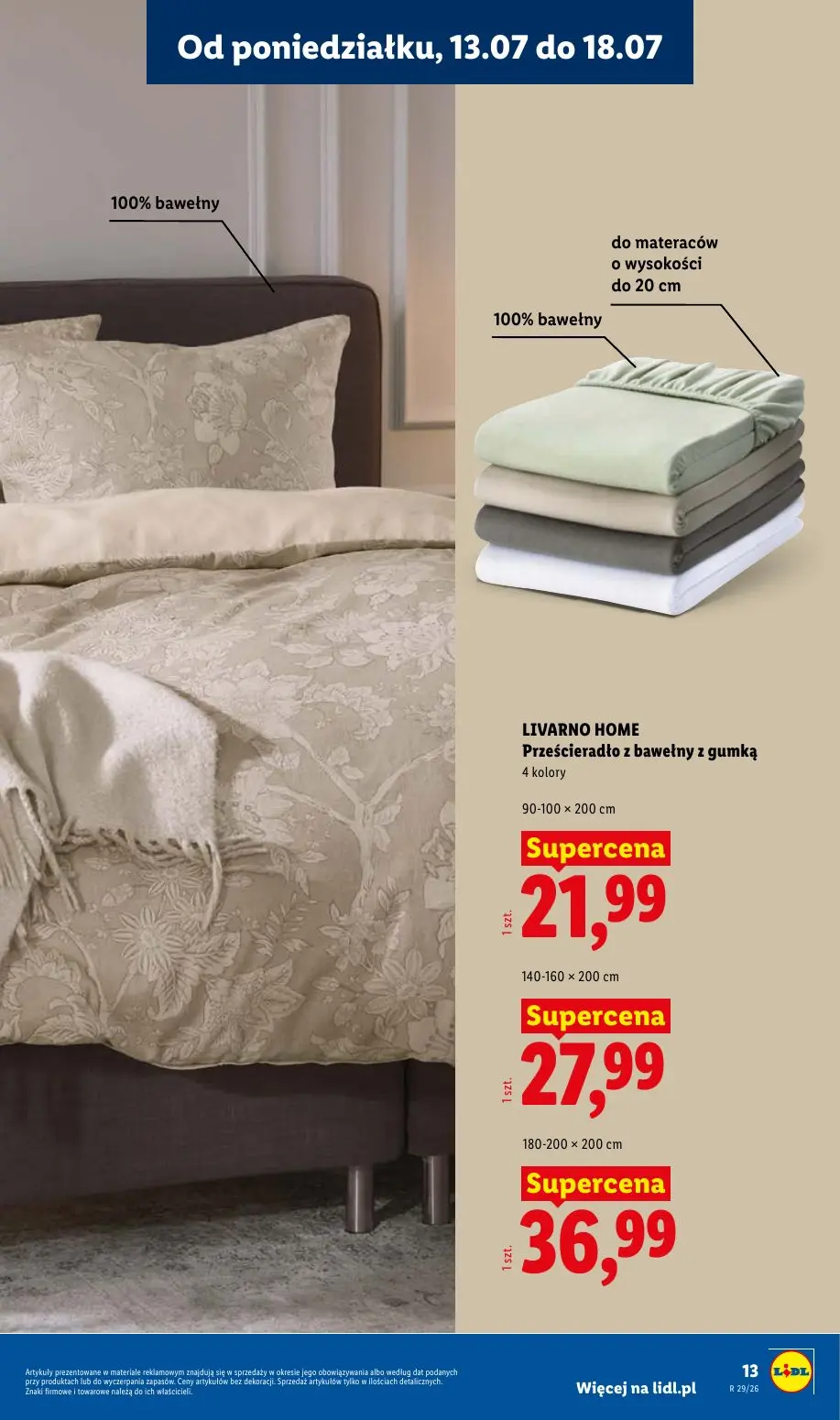 gazetka promocyjna LIDL Od poniedziałku - Strona 13