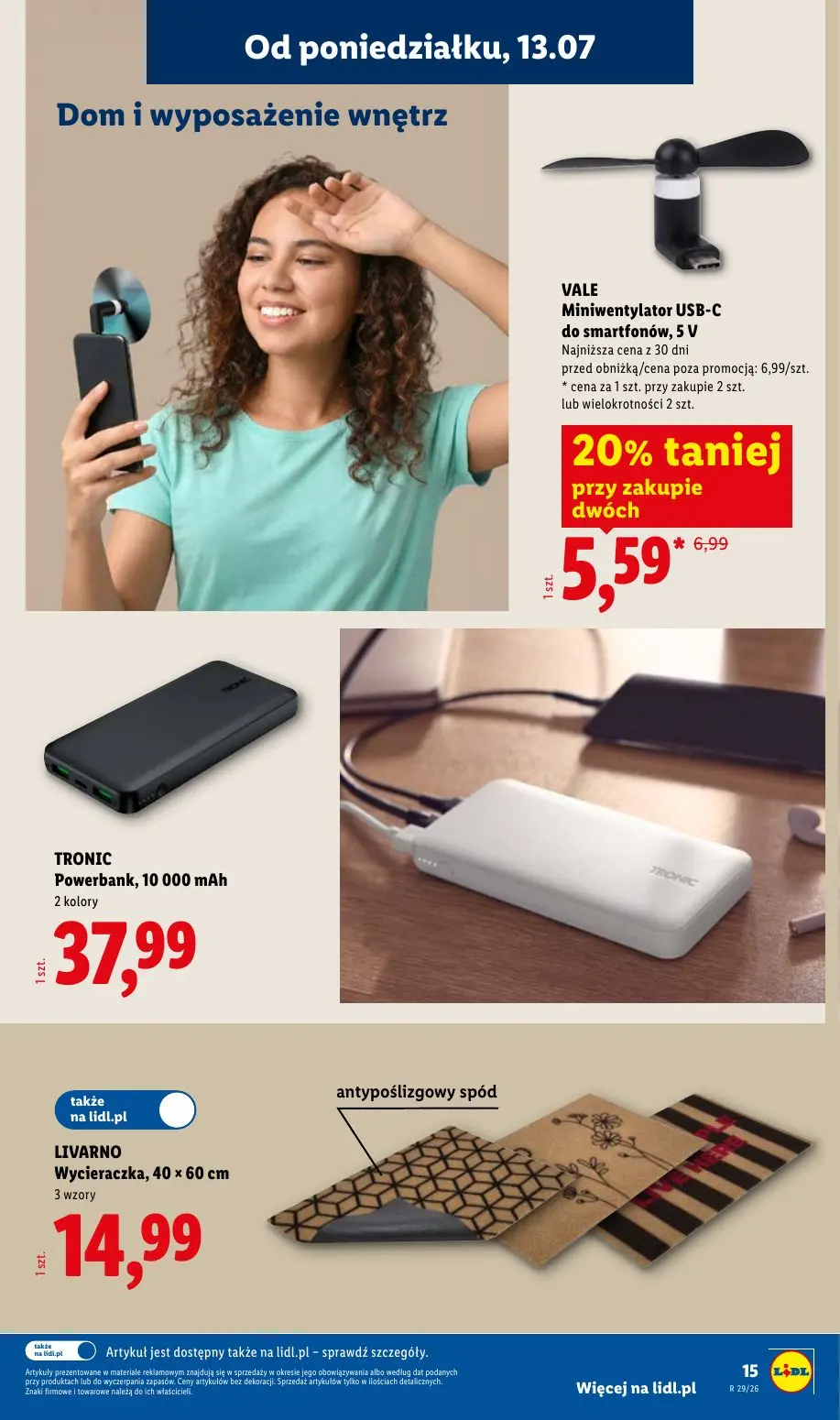 gazetka promocyjna LIDL Od poniedziałku - Strona 15