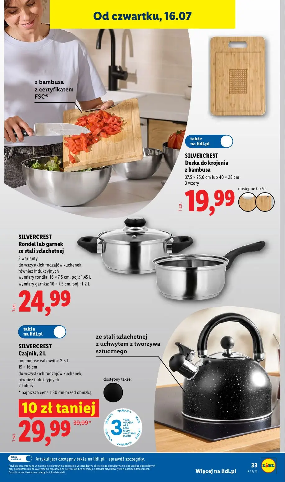 gazetka promocyjna LIDL Od poniedziałku - Strona 39