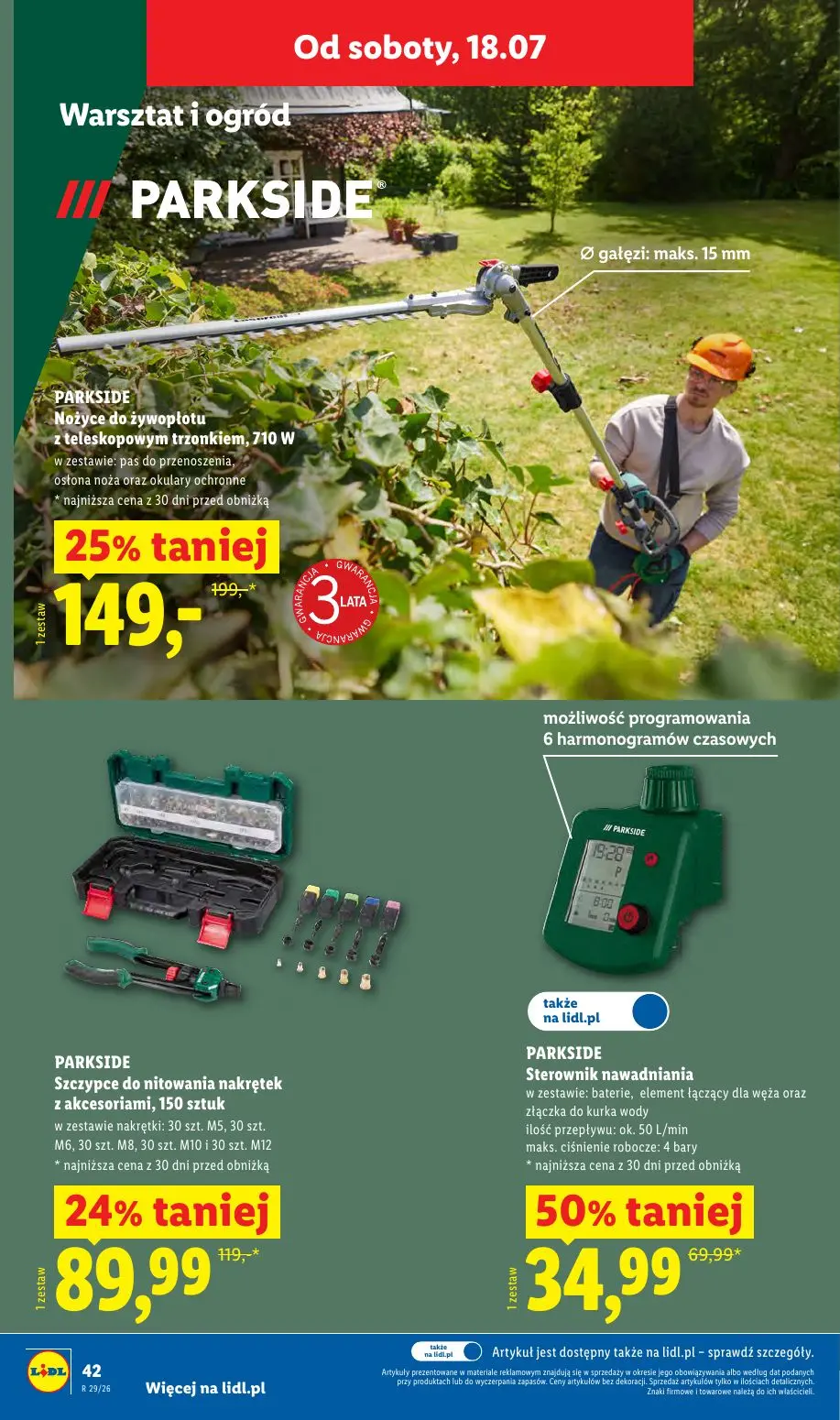 gazetka promocyjna LIDL Od poniedziałku - Strona 48