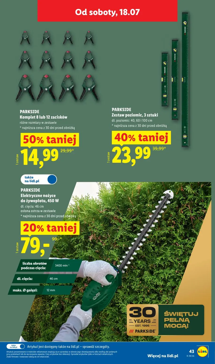 gazetka promocyjna LIDL Od poniedziałku - Strona 49